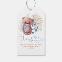 Teddy Bear Niedlich Boho Babydusche Vielen Dank