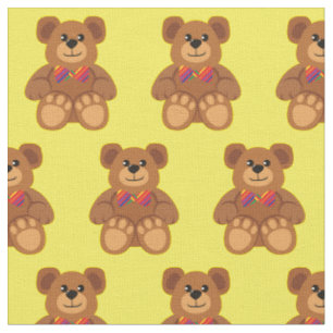 Teddy Bear Niedlich Kids Baby Kinderzimmer Stoff