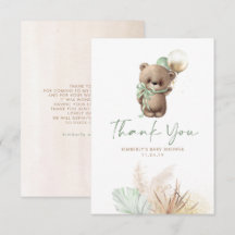 Teddy Bear Niedlich Sage Green Baby Dusche Vielen 