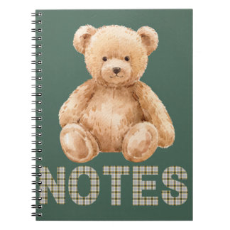 Teddy Bear Notebook Notizblock