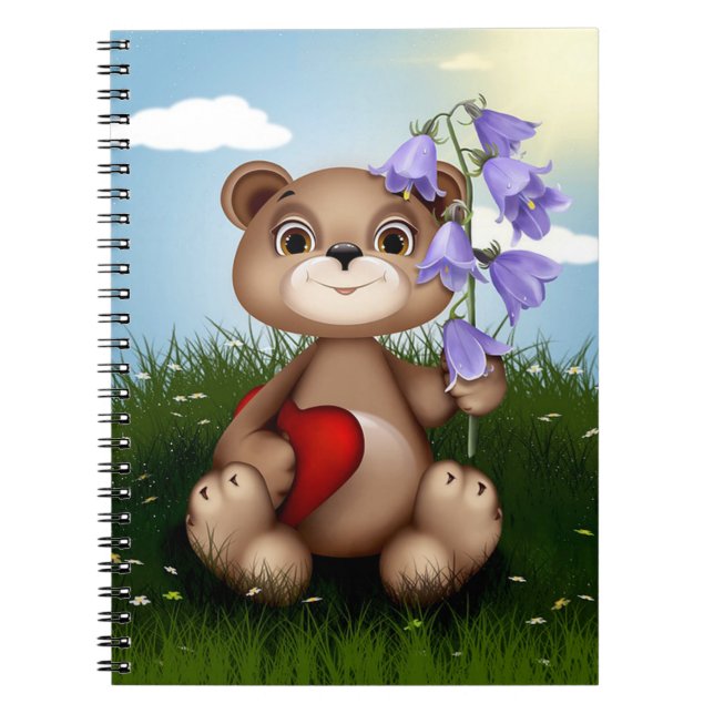 Teddy Bear Notizblock (Vorderseite)