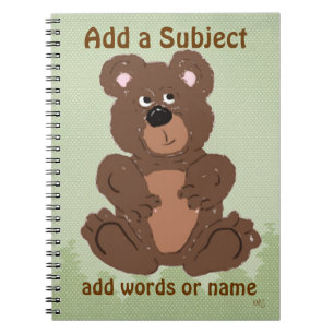 Teddy Bear O1 Notizblock