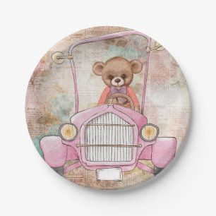 Teddy Bear Paper Plate Pappteller