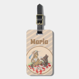 Teddy Bear Picnic Gepäckanhänger