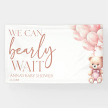 Teddy Bear Pink wir können frühzeitig abwarten Bab