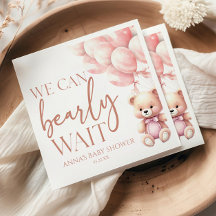 Teddy Bear Pink wir können frühzeitig abwarten Bab