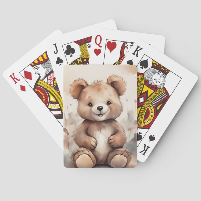 Teddy Bear Playing Cards Spielkarten (Rückseite)