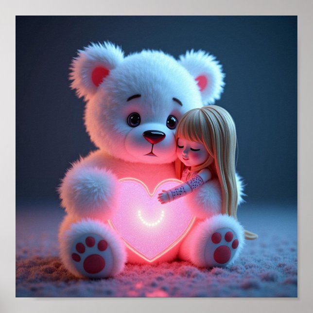 Teddy Bear Poster (Vorne)