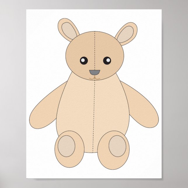 Teddy Bear Poster (Vorne)
