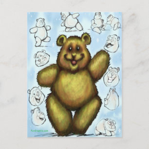 Teddy Bear Postkarte
