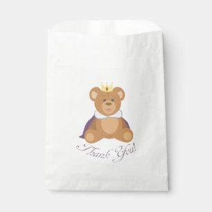 Teddy Bear Prince (Danke!) Geschenktütchen