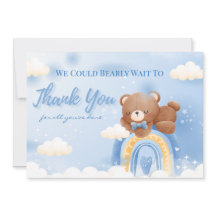 Teddy Bear Rainbow Boys Babydusche
