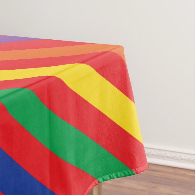 Teddy Bear Rainbow Niedlich 1. Geburtstag Party Tischdecke (Beispiel)