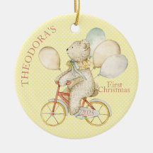 Teddy Bear Ride Bike Baby's First