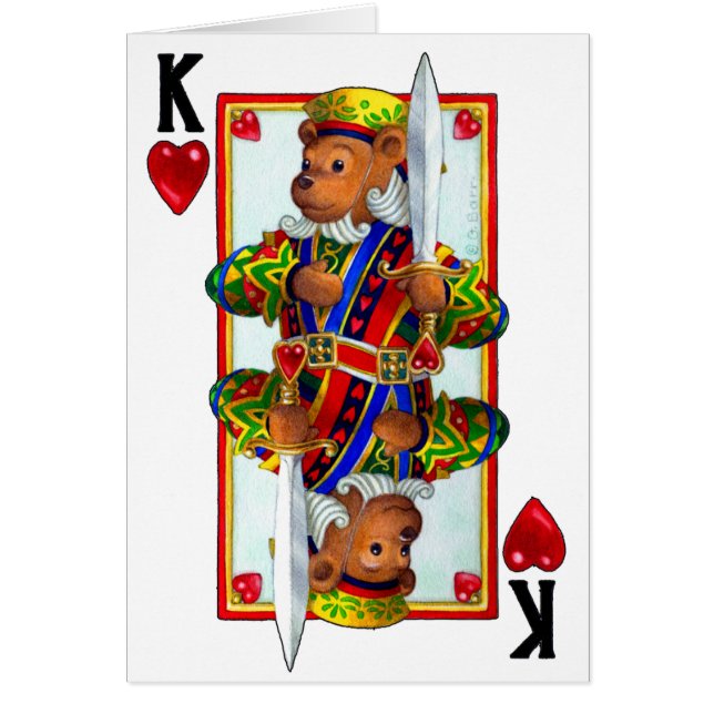 Teddy Bear Roi des Coeurs (Devant)