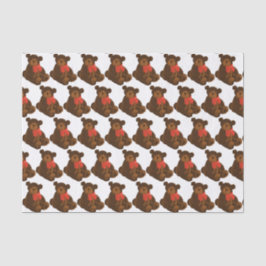 Teddy Bear Seidenpapier