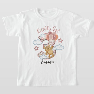 Teddy Bear T-shirts enfant de troisième anniversai