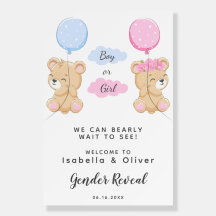 Teddy Bear Thème Genre Reveillez Affiche de bienve