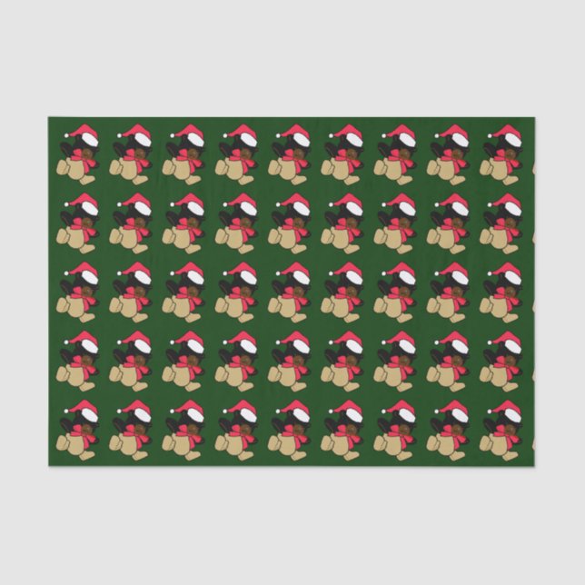 Teddy Bear Tissue Paper Seidenpapier (Vorderseite)