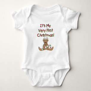 Teddy Bear Very 1st Christmas Tshirts and Gifts