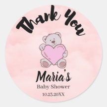 Teddy Bear Vielen Dank Baby Dusche