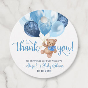 Teddy Bear Vielen Dank Baby Shower Favoriten Gesch Geschenkanhänger