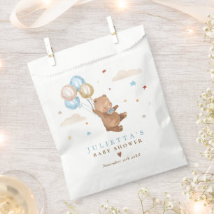 Teddy Bear wir können frühzeitig abwarten Baby D Geschenktütchen
