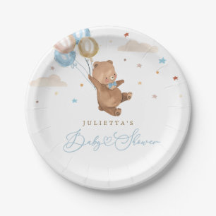 Teddy Bear wir können frühzeitig abwarten Baby D Pappteller