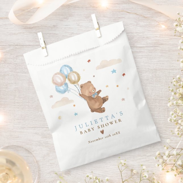 Teddy Bear wir können frühzeitig abwarten Baby Dus Geschenktütchen (Ausgeschnitten)