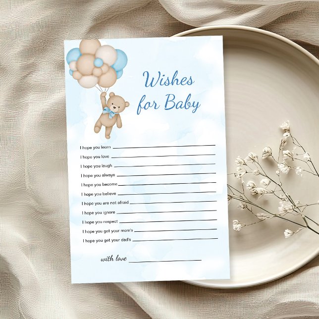 Teddy Bear Wishes for baby game (Von Creator hochgeladen)