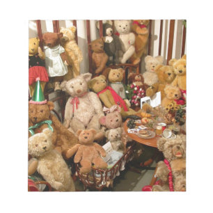 Teddy Bears Collectors Paradies Notizblock