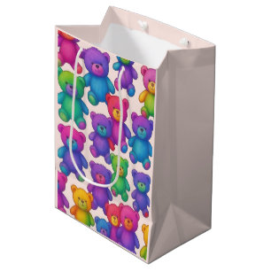 Teddy Bears Geschenktasche Mittlere Geschenktüte