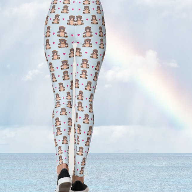Teddy Bears in blauen Leggings (Von Creator hochgeladen)
