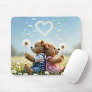 Teddy Bears in Dandela Mousepad