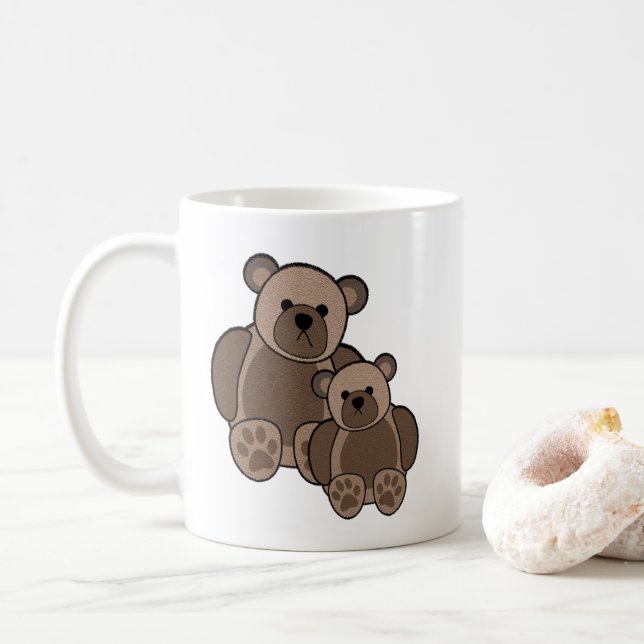 Teddy Bears Kaffeetasse (Mit Donut)