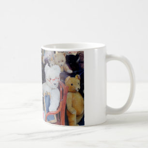 Teddy Bears Lektionen lesen Kaffeetasse
