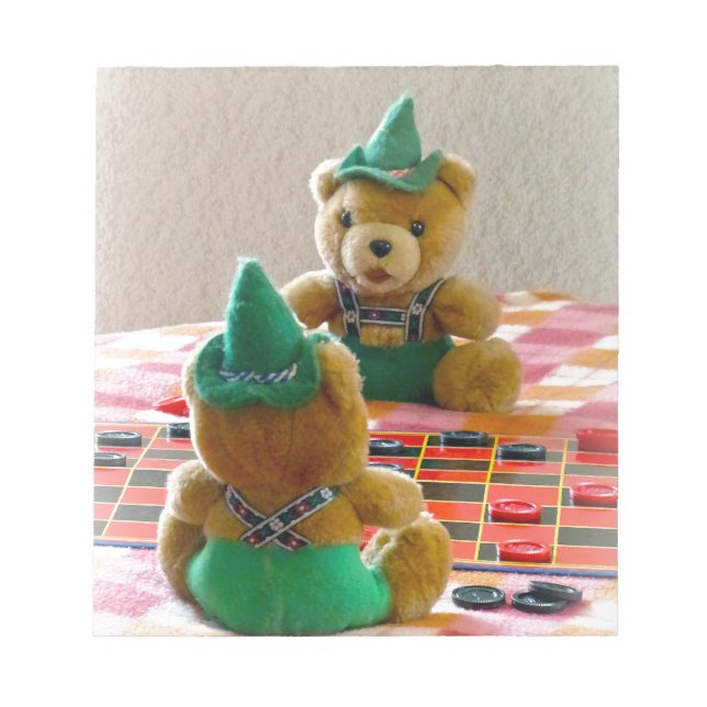 Teddy Bears Notizblock (Vorderseite)