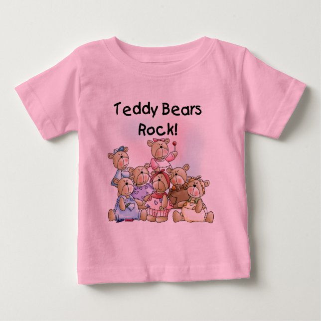 Teddy Bears Rock Tshirts und Geschenke (Vorderseite)