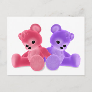 Teddy Bearz Postcard Postkarte