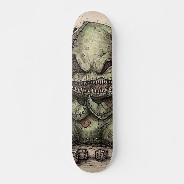 Teddy "Come Play" Skateboard (Vorne)