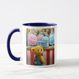 Teddy Cotton Candy Tasse