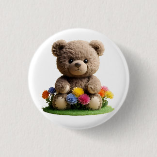 Teddy_design- von Maaya Prints, White Button