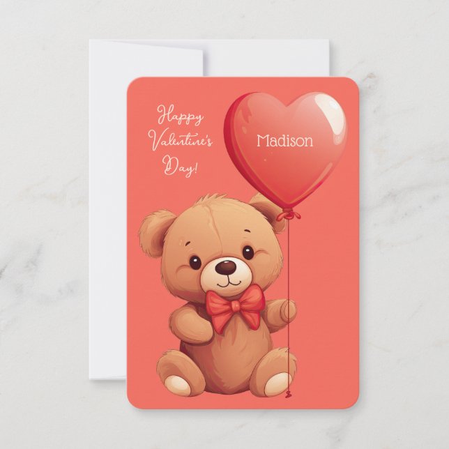 Teddy für benutzerdefinierte Text-Liebe (Vorderseite)