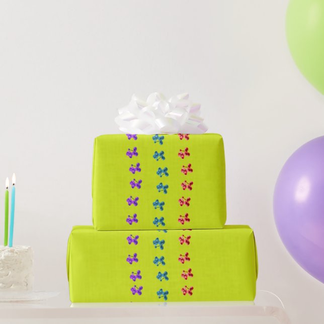 Teddy Geschenkpapier (Partygeschenke)