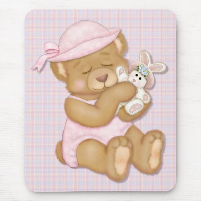 Teddy Girl Oaster Mousepad (Vorne)