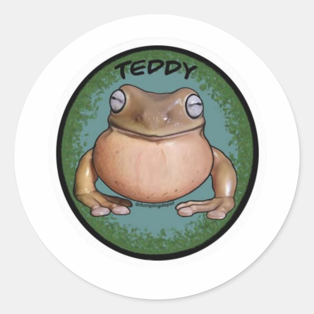 Teddy lauud Boy Sticker (Vorderseite)