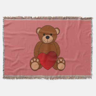 Teddy Liebe Decke