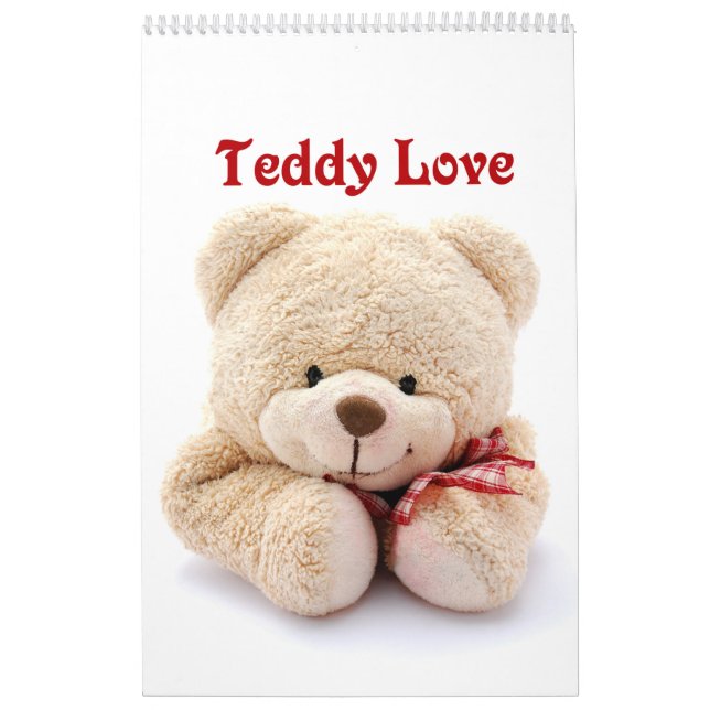 Teddy Liebe Kalender (Titelbild)