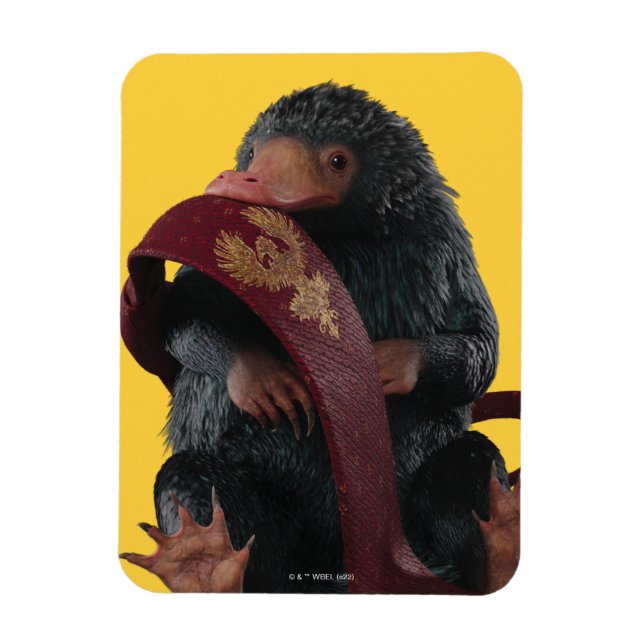 Teddy mit Krawatte Graphic Magnet (Vertikal)