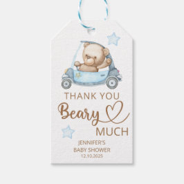 Teddy ours bébé Merci bérez beaucoup étiquette cad